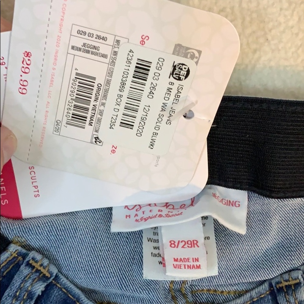 Maternity Jeggings - Denim - Picture 12 of 12